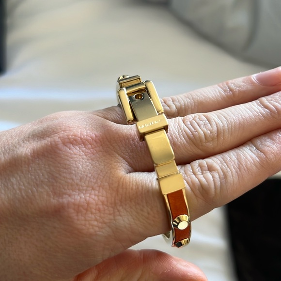Michael Kors Jewelry - Orange and gold Michael Kors bangle